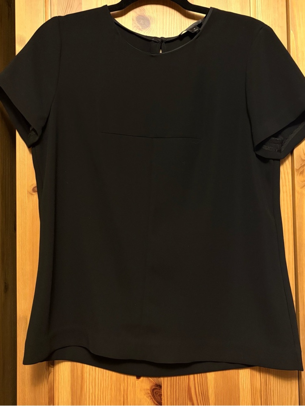 J. Crew Short Sleeved Keyhole Back